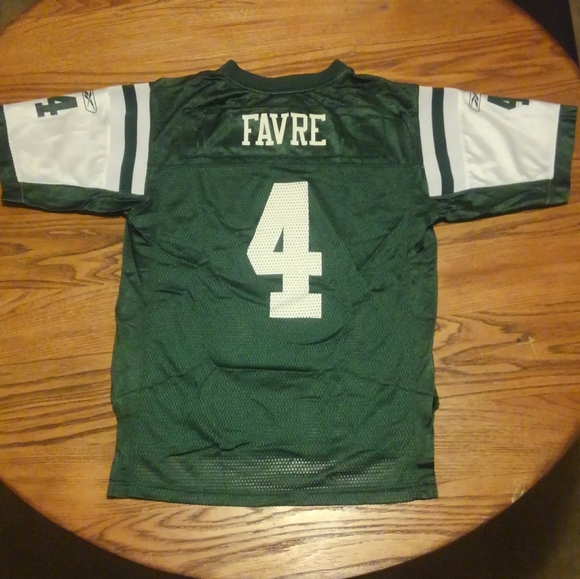 Brett Favre NY Jets NFL Jersey Youth Large - Picture 2 of 9
